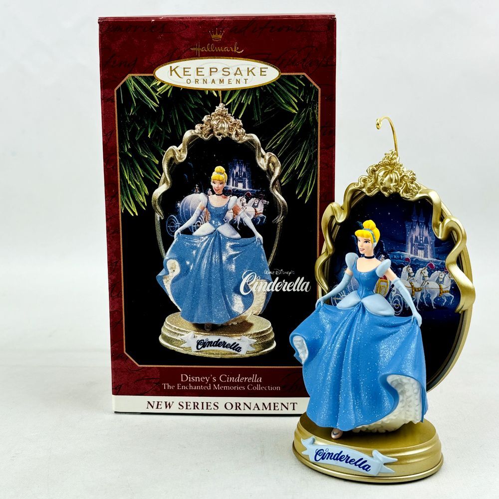 Hallmark Keepsake Disney Cinderella Enchanted Memories Christmas Ornament 1997
